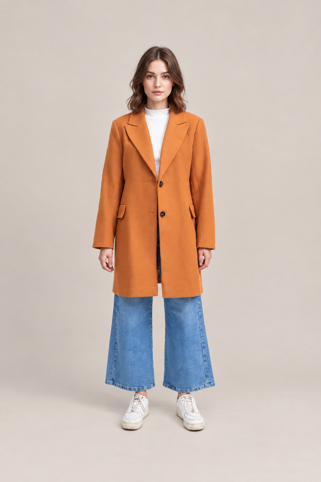 RELAXED FIT COAT