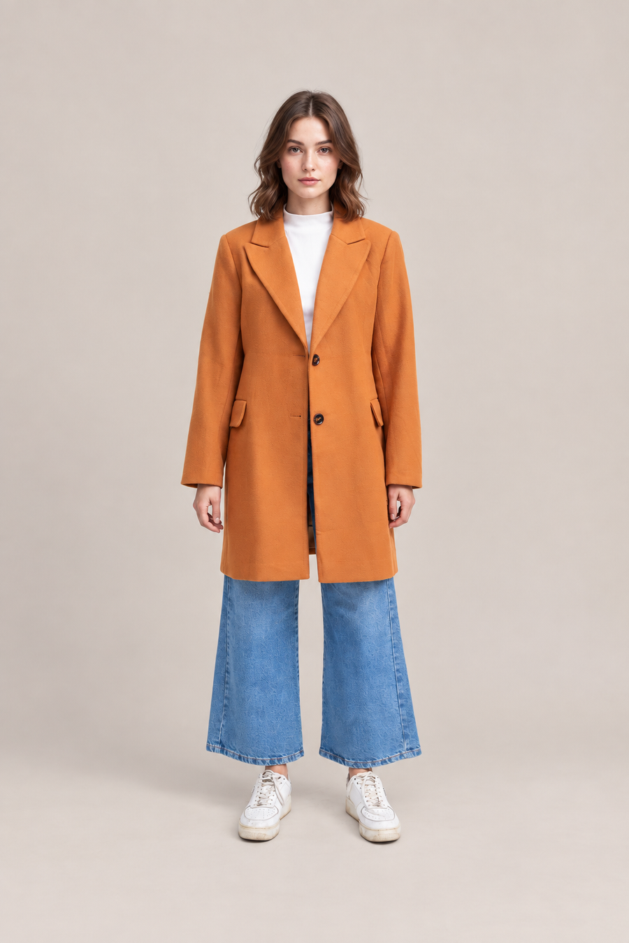 RELAXED FIT COAT