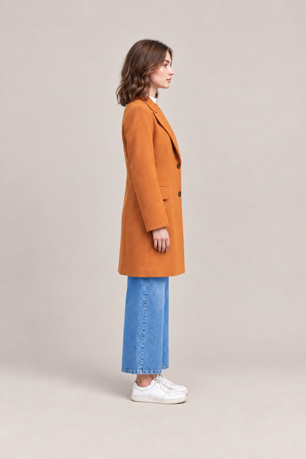 RELAXED FIT COAT