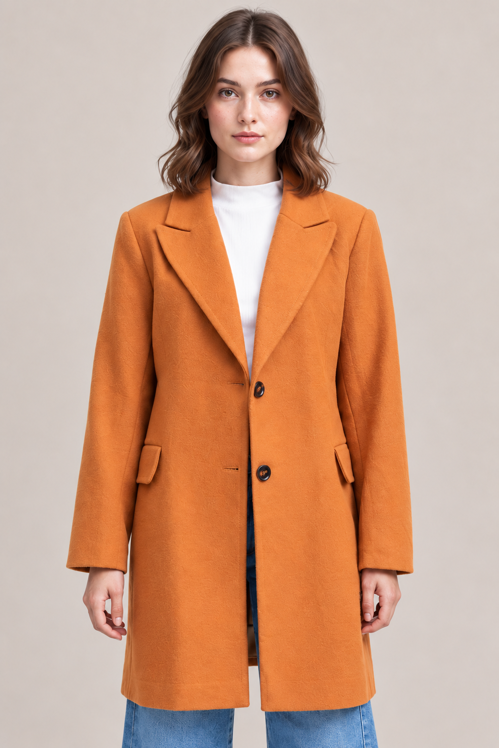 RELAXED FIT COAT