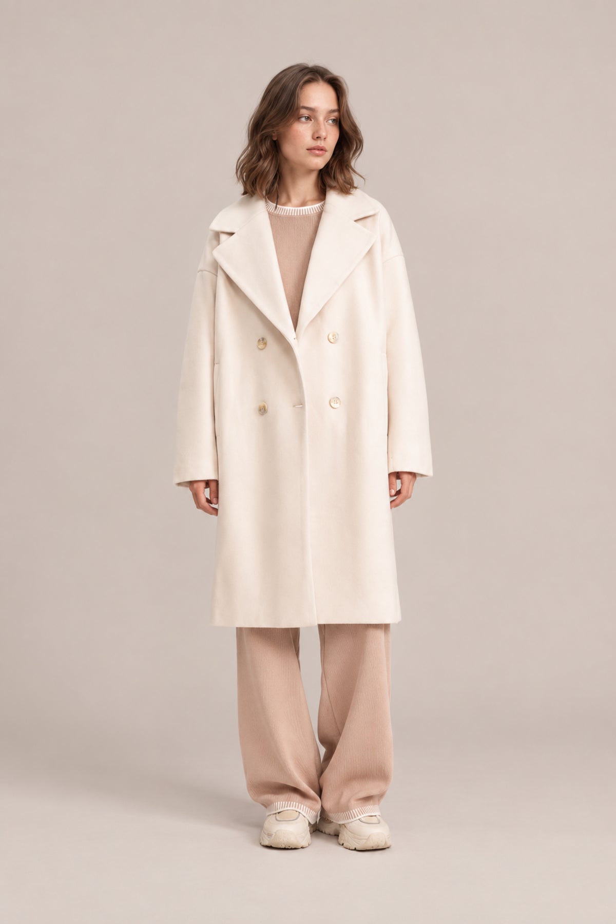LONG WOOL COAT