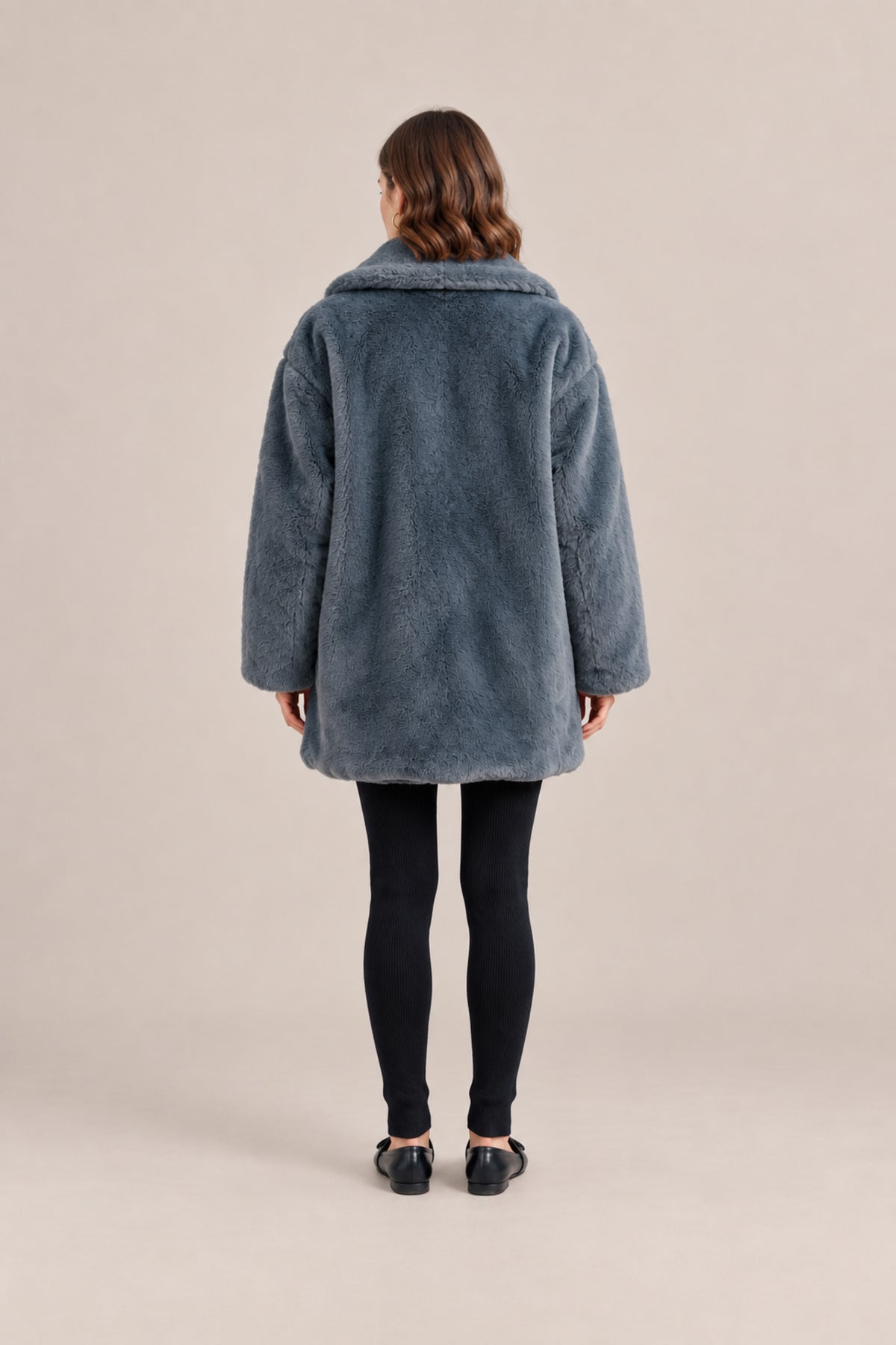 Ladies Fur Long Coat