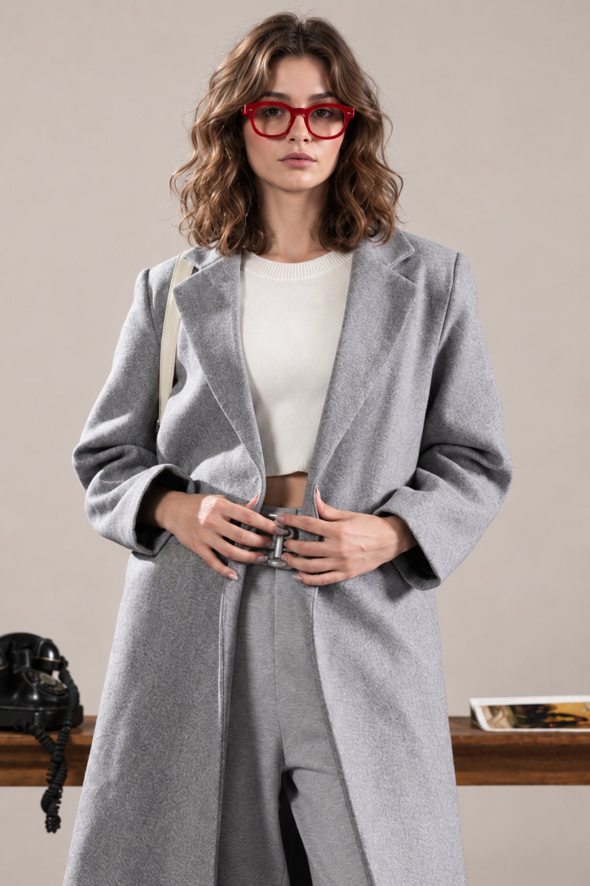 RELAXED FIT COAT