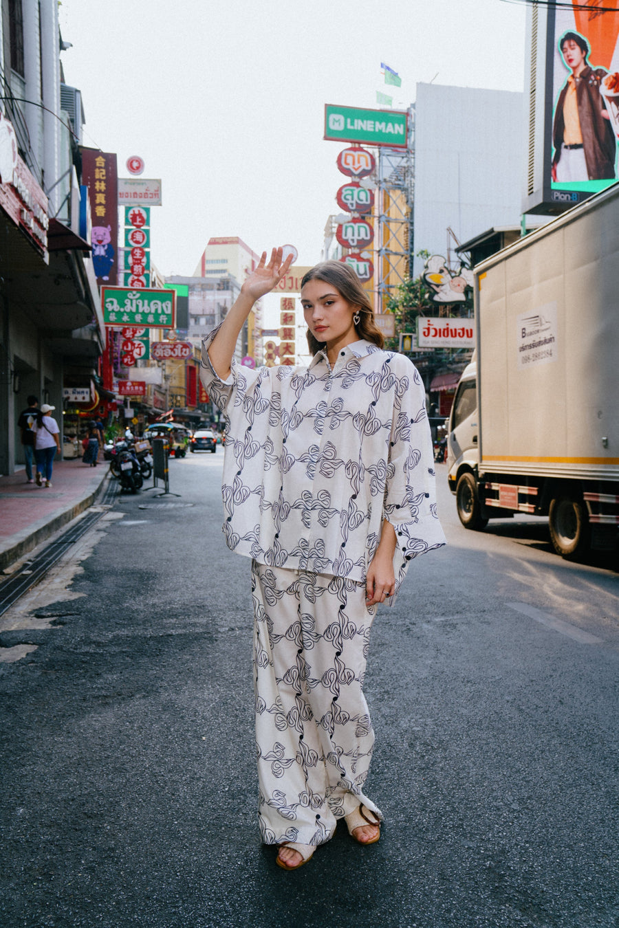 Printed Lawn Co-Ord Set